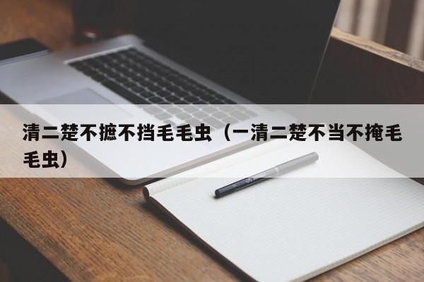 清二楚不摭不挡毛毛虫（一清二楚不当不掩毛毛虫）